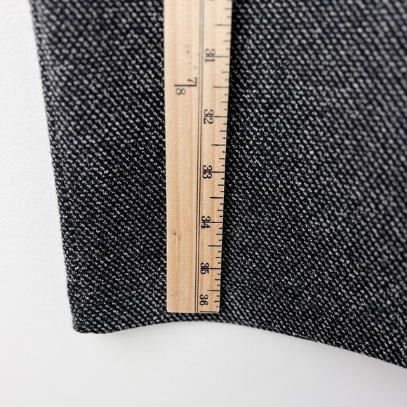 Vintage Worthington Knits Pencil Skirt M Tweed Dark Academia Minimalist Classic - Picture 6 of 8